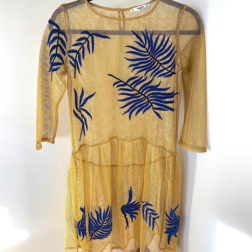 Sheer Mango dress